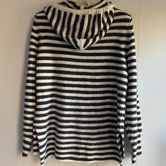 Gap sweater, hooded pullover blue striped size M NWT - Picture 4 of 6